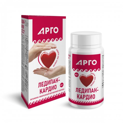 Купить Витаминно-минеральный обогащенный комплекс Ледипан-кардио, капсулы, 60 шт  г. Жуковский  