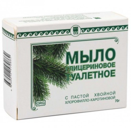 Купить Мыло туалетное глицериновое Фитолон с пастой хвойной хлорофилло-каротиновой  г. Жуковский  