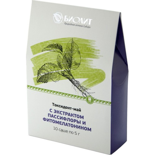 Купить Токсидонт-май с экстрактами пассифлоры и фитомелатонином  г. Жуковский  